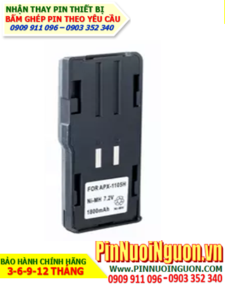 Pin máy bộ đàm Uniden 7.2V-1200mAh, thay cells pin/ hàng có sẳn - bảo hành 4 tháng